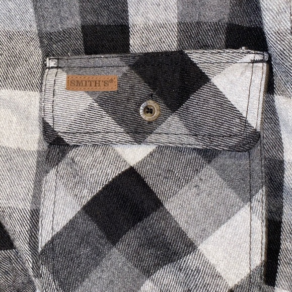 Smith Flannel SHERPA LINED Cotton Button Down Jacket - Picture 3 of 5